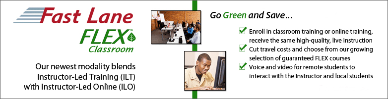 Flex courses at Fast Lane
